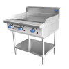 COOKRITE GAS 900mm HOTPLATE ON STAND