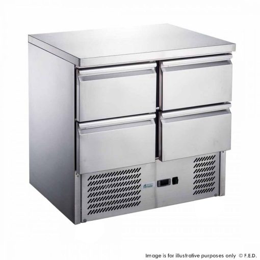 xgns900 4d compact workbench fridge right angled