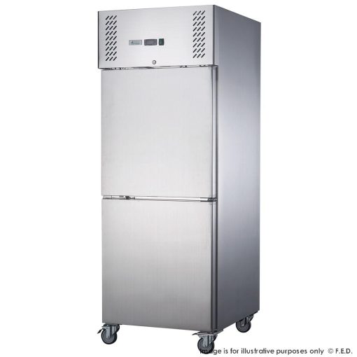 xurc650s1v ss upright fridge left angled 1