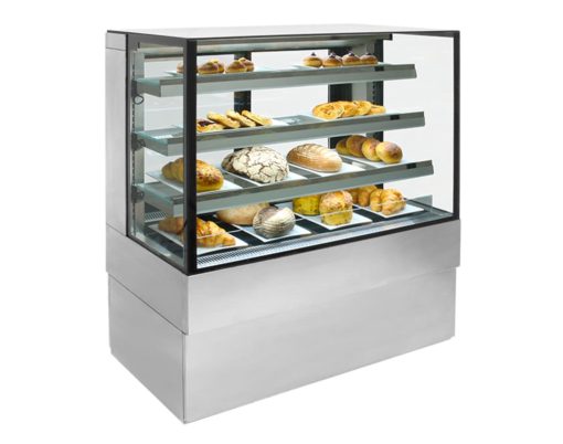 Airex Freestanding Ambient Square Food Display AXA.FDFSSQ.09 900mm wide