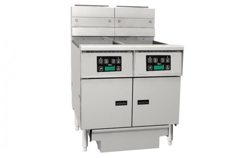Anets Platinum 55 Series Digital Control 2 Fryer Filter Drawers System FDAGP255D