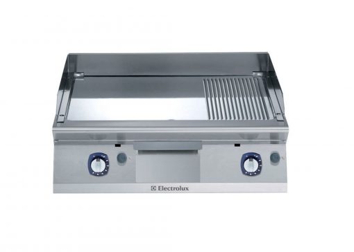 Electrolux 700 XP Series 800mm wide Gas Fry Top Griddle with ribbed chrome plated plate E7FTGHCP 2