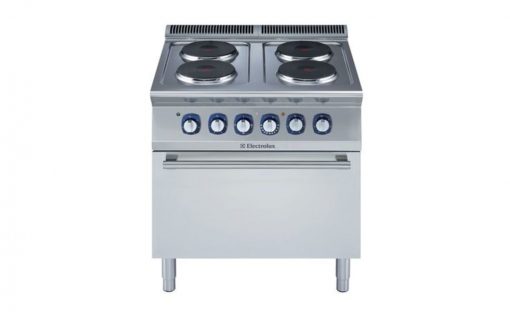 Electrolux 700 XP Series Freestanding 4 Round Plate Electric Range with Oven Under E7ECEH4REO