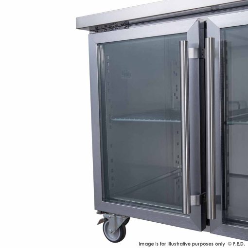 xub7c13g2v glass door bench fridge door 2